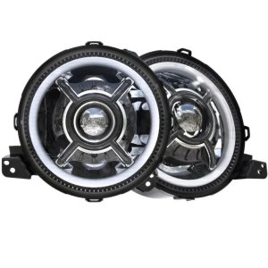 LED LED Headlight Għall-Jeep Wrangler JL 2018+ Plug And Play Wrangler JL Headlight Bil DRL Trunning Sinjal Għal Jeep JL