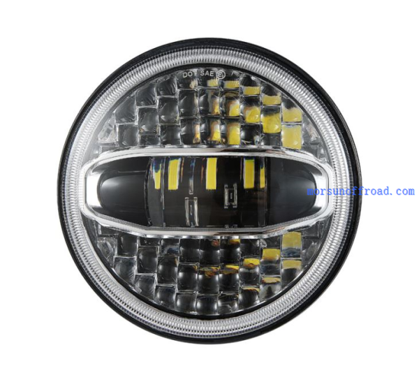 Aġġornat New Led Headlight ta '7 pulzieri għal Harley