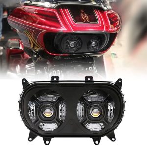 5.75 Road Glide Led Upgrade 5.75 Inch Dual Headlight For Harley Road Glide FLTRX FLTRXS Ultra FLTRU