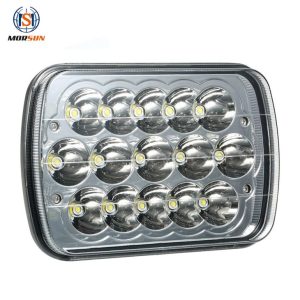 5x7 Inch Led Headlight Għal Jeep YJ Cherokee XJ