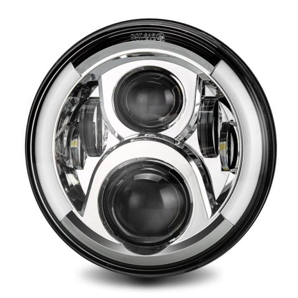 Headlight LED 7 pulzieri tond