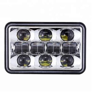 4x6 Bright Bright Extra Headlight For Truck Rectangular Auto Led Head assemblaġġ għal Peterbilt / Kenworth