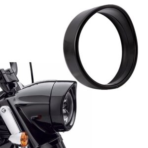 Morsun 5.75inch Led Headlight Dekorat Trim Ring Għal Harley Cover Cap