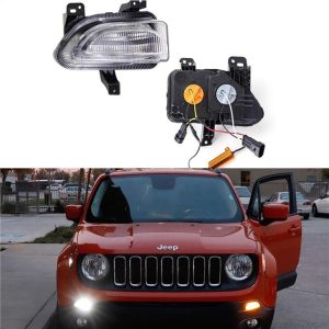 Morsun Car Accessories Led Daytime Running Lights Għal Jeep Renegade 2015-2018