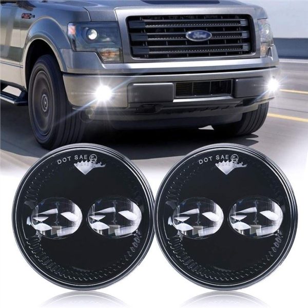 Partijiet tal-Karozzi Morsun Lampa taċ-Ċpar ta ’4.5 Inch Għal Ford F150 F-150 09-14 Ranger 08-11 Fog Light