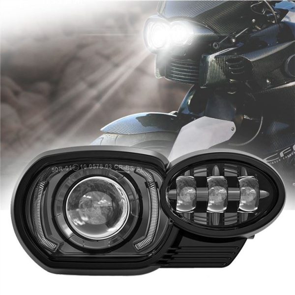 Morsun Motorbikes Led Headlight With Daytime Running Għall-2005-2009 BMW K1200R K1300R