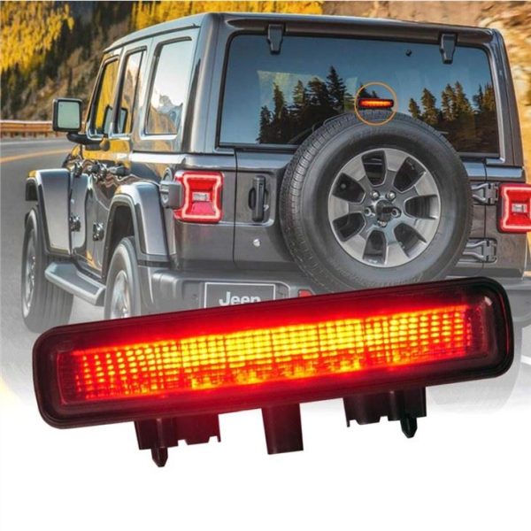 Dawl tad-denb Morsun Għal Jeep Wrangler JL 2018 2019 Sahara Rubicon Light Mount Brake Light