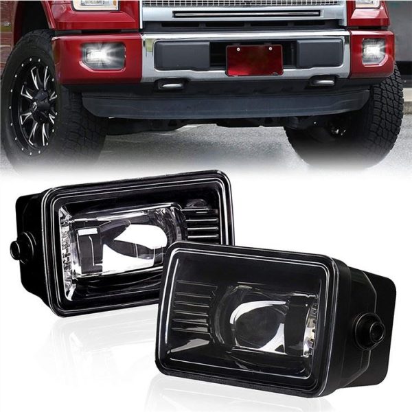 Morsun Square Sealed Beam Fog Light Fpr Ford F150 2015+ Projector tal-bozza taċ-ċpar LED