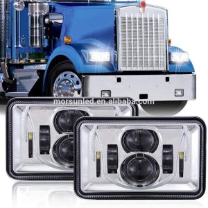 Headlights Rettangolari Led Għal Peterbilt 379 378 357 Peterbilt 379 Wara l-konverżjoni